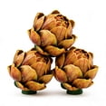 thumbnail image 1 of 3Pcs Artificial Artichokes, 4.33" Simulation Artichoke Fake Fruits for Home Kitchen Decor Wedding Table Fruit Basket Decoration(Yellow), 1 of 8