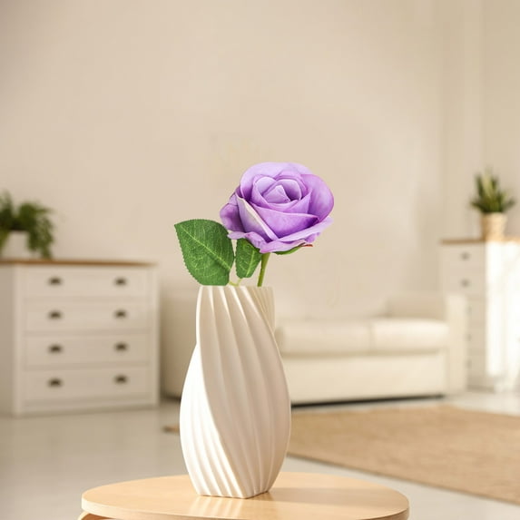 3Pcs Artificial Roses, 16 Inches (Approx. 40.6 Cm), Realistic-Feeling ...