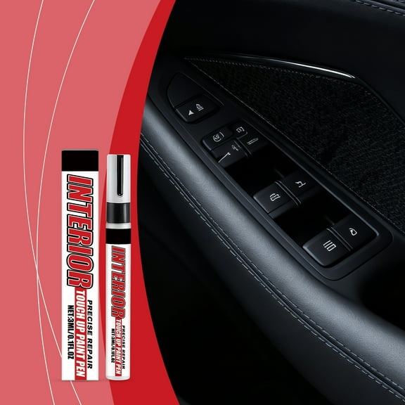 3Pcs Automotive Interior Touch Up Paint Pen! Iuhan Interior Touch Up Paint Pen 3ml, Automotive Scratch Repair Pen for Car Interior Dashboard Seats, Quick-Dry Touch-Up Paint for Minor Scratches Scuffs