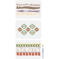thumbnail image 1 of 3Pcs Aztec Kokopelli Border Stencil with a Art Paint Brush 11.8x5.9" Reusable Aztec Tribal Drawing Template Tribal Theme Decoration Stencil, 1 of 7