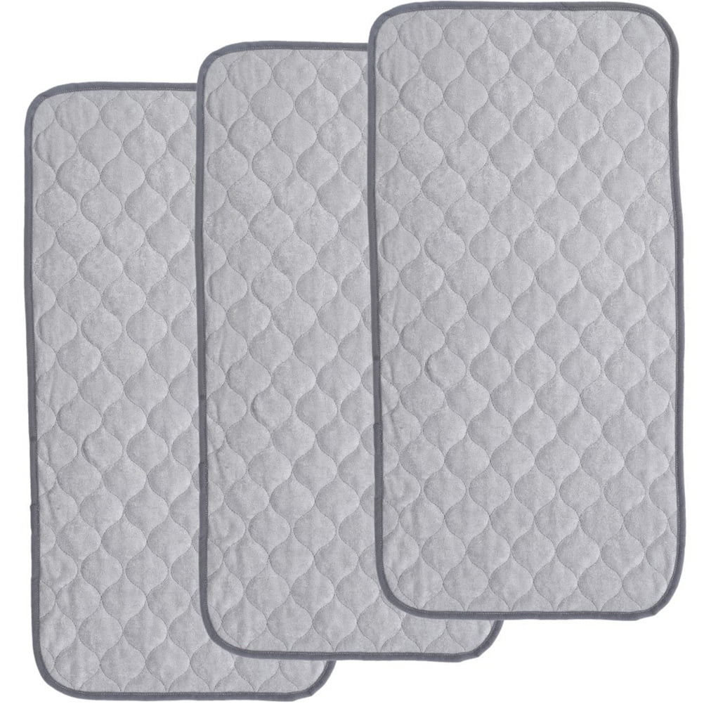 3Pcs Baby Mattress Pad Bed Wetting Pad Baby Crib Waterproof