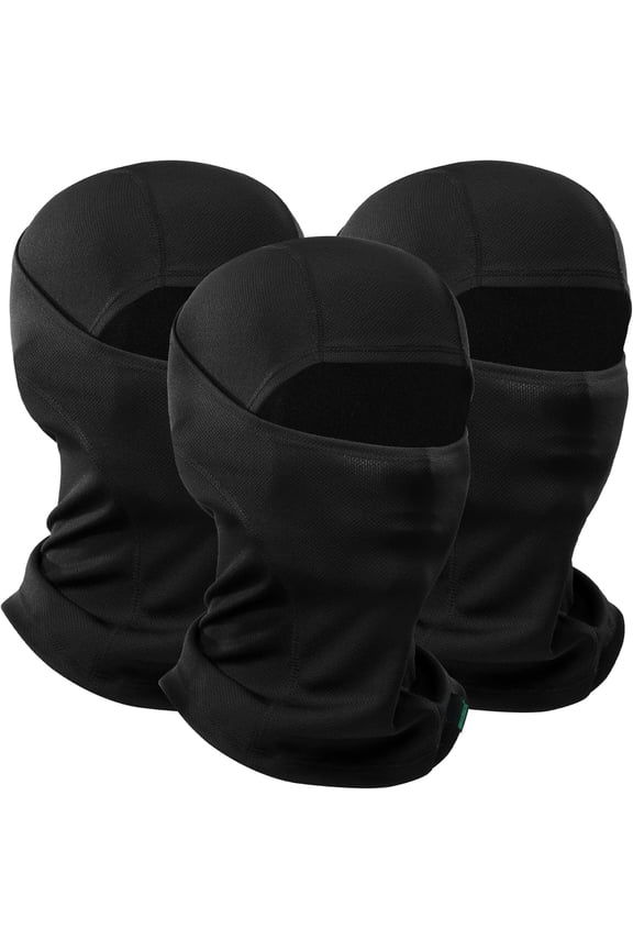 3Pcs Balaclava Ski Mask Full Face Cover for Men and Women Breathable Full Face Mask for Skiing Outdoor Sports