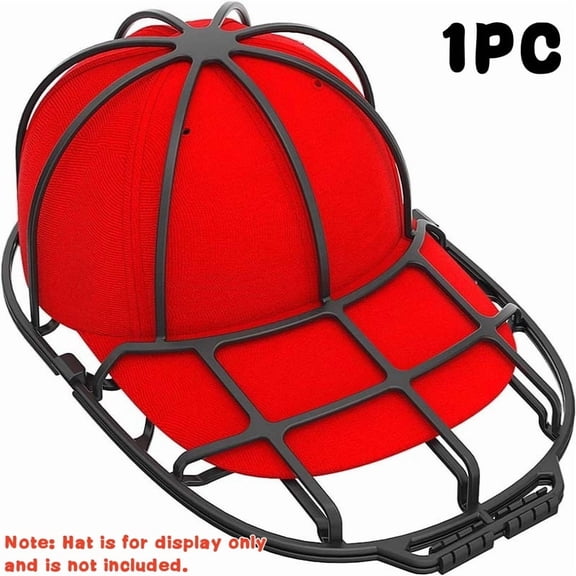 3Pcs Baseball Cap Washer,Hat Cleaner Cage Holder Frame for Washing Machine,Anti-deformation Cap Protector Rack Hat Washer Keeper