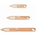 thumbnail image 1 of 3Pcs Beech Wood Weaving Shuttle Knitting Loom Shuttles Handcrafted Knitting Loom Tools for Tapestry DIY Craft Weaving Accessories Pointy, 1 of 9