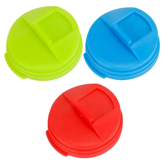 3Pcs Leakproof Beverage Can Covers Press Type Caps Soda Can Lids Sealing Protectors for Soda Beer Energy Drinks