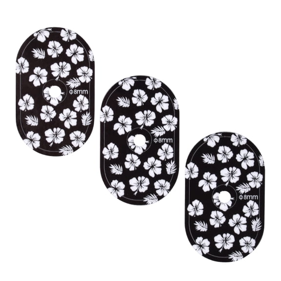 3Pcs Bike Valves Pad Stickers Bike Tire Valves Sticker Valves Decal Protector Covers Mountain Bike Accessory