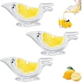thumbnail image 1 of 3Pcs Bird Lemon Squeezer Hand Juicer Acrylic Glass Lemon Slice Squeezer with Pour Spout Manual Birdle Squeezer for Orange Lemon Lime Pomegranate, 1 of 5