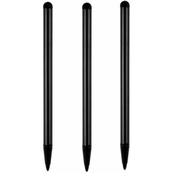 3Pcs Black Stylus Pens for Touch Screens,Universal Fine Point Pen for Touch Screens,High Precision Stylus for All Universal Touch Screen Devices, Accessories