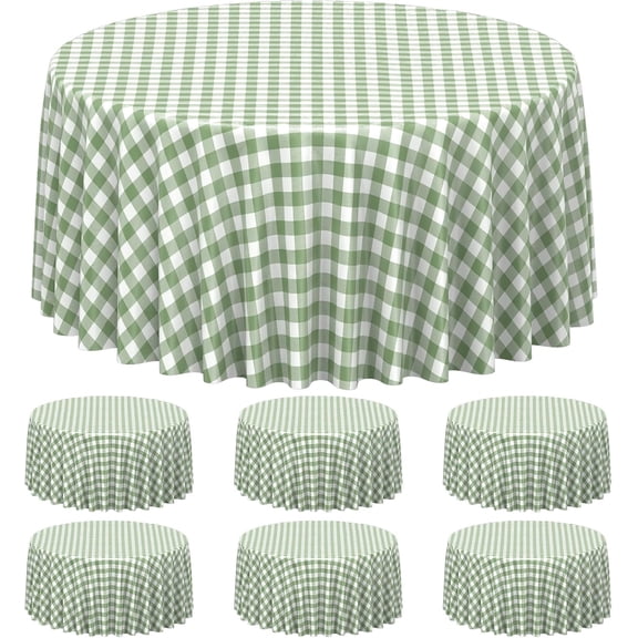 3Pcs Black and White Gingham Tablecloth Decorations, Disposable Plastic Black Checkered Tablecloth Buffalo Plaid Table Cover for Baby Shower Bridal Wedding Birthday Party Supplies,54 x 108 Inch
