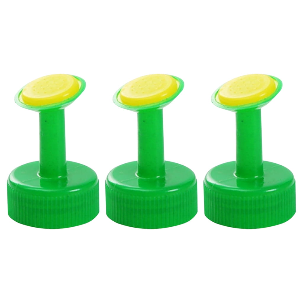 3Pcs Bottle Cap Sprinkler PVC Plastic Watering GB 28mm caliber Little ...