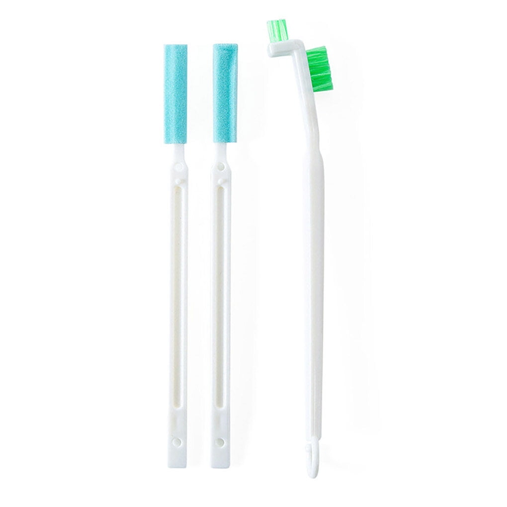 3Pcs Bottles Brush Set Long Handle Small Washing Stick Kitchen Sink Bathroom Scrub Cup Brush