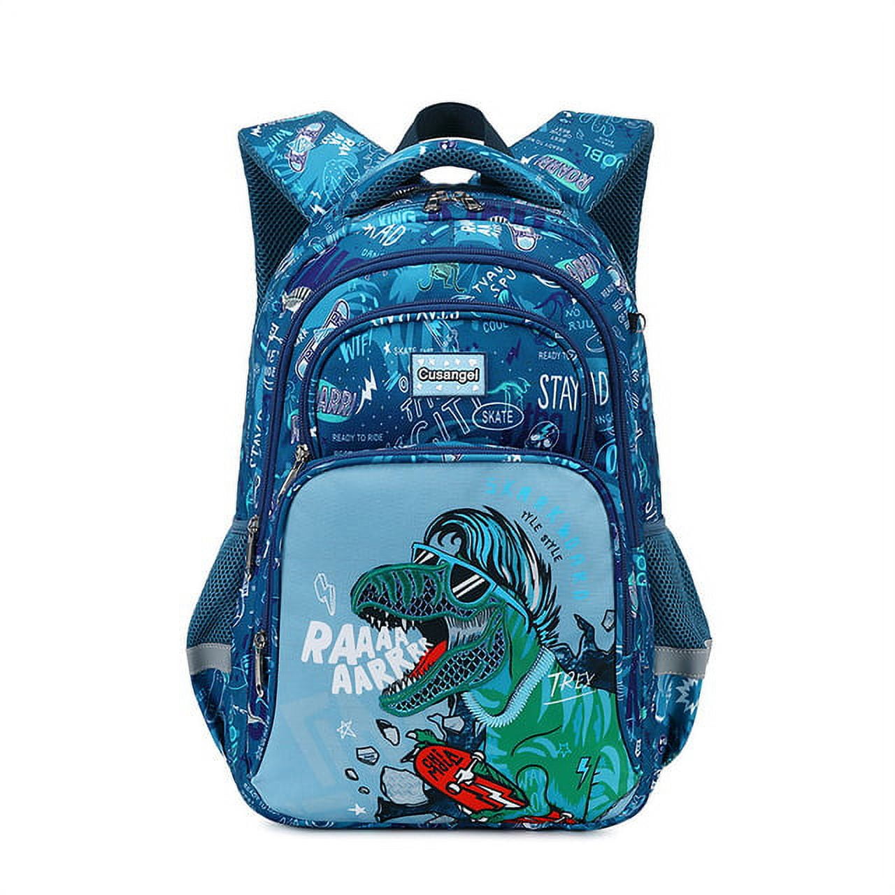 3PCS Toddler Backpack and Lunch Box for Boys, 12 Dinosaur
