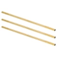 thumbnail image 1 of 3Pcs Brass Round Tube, 9mm OD 0.5mm Wall Thickness 300mm Length Seamless Tubing, 1 of 6