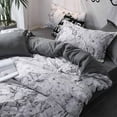 thumbnail image 1 of 3Pcs Brushed Bedding Set, Reversible Pattern Printed Duvet Cover Set, Soft Breathable Machine Washable Home Textile for Bedroom, 1 of 7