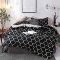 thumbnail image 1 of 3Pcs Brushed Bedding Set, Reversible Pattern Printed Duvet Cover Set, Soft Breathable Machine Washable Home Textile for Bedroom, 1 of 7