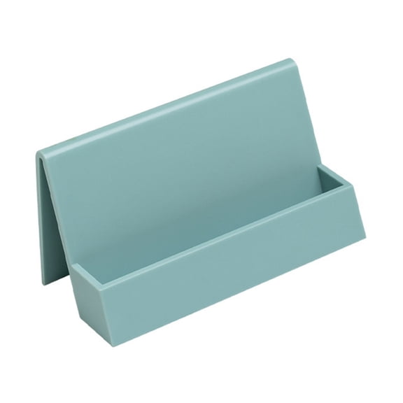 3Pcs Business Card Holder for Office Countertop Plastic Name Card Display Holder