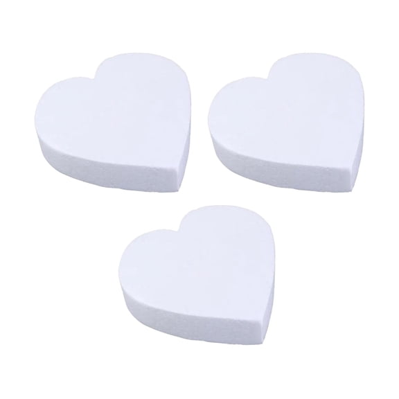 3Pcs Cake Foam Cake Model Reusable Cake Foam Mould for Wedding Display 8 inch