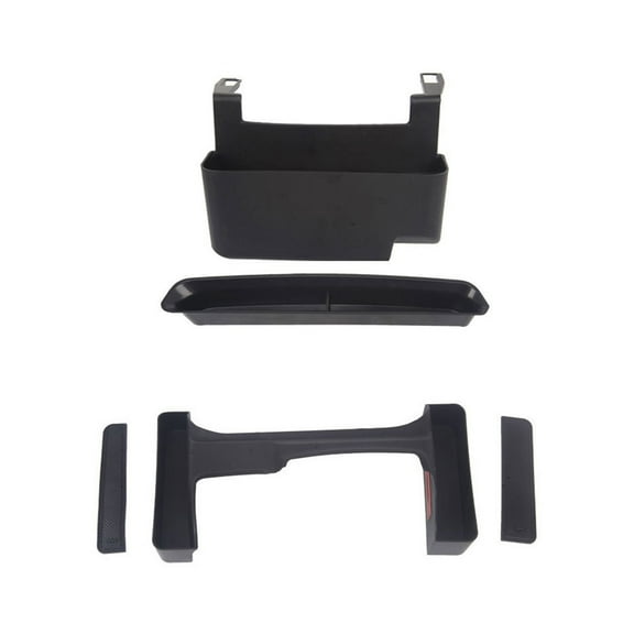 3Pcs Car Center Console Side Door Armrest Box Storage Box For Jeep Wrangler JL 2018-2022