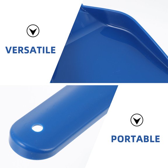 3Pcs Car Ice Scrapers with Multifunctional Snow Removal and Freezer Defrosting Features