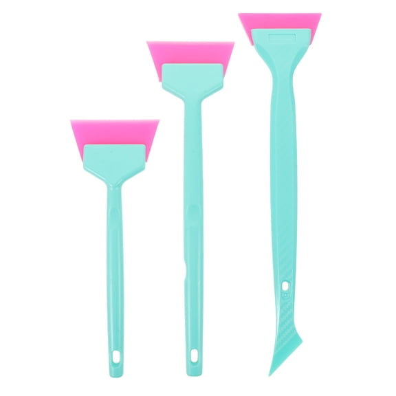 3Pcs Car Water Scraper Tool with Balanced Rigidity for Efficient Air and Water Removal