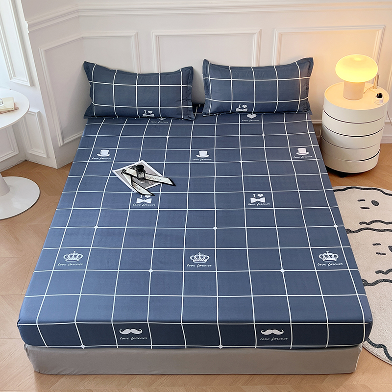 3Pcs Cartoon Bed Sheets Polyester Adjustable Sheets King Bed Sheets