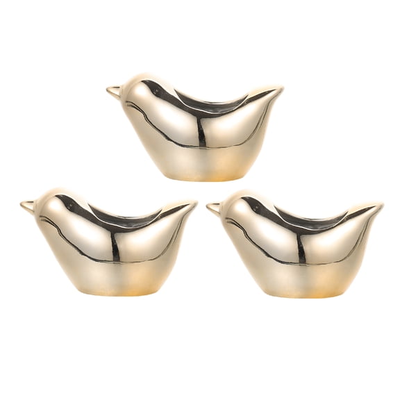 3Pcs Cartoon Ceramic Flower Pot Household Bird Modeling Succulent Planting Pot