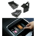 thumbnail image 1 of 3Pcs Center Console Organizer for Tesla Model 3 Accessories For 2017-2024 Hidden Drawer Armrest Storage Box Except Highland, 1 of 8