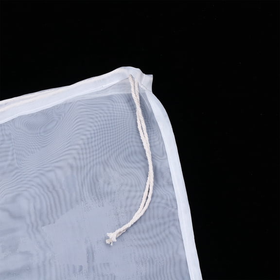 3Pcs Cheesecloth Bag White Nylon Fine Mesh Reusable Fluid Strainer for Kitchen