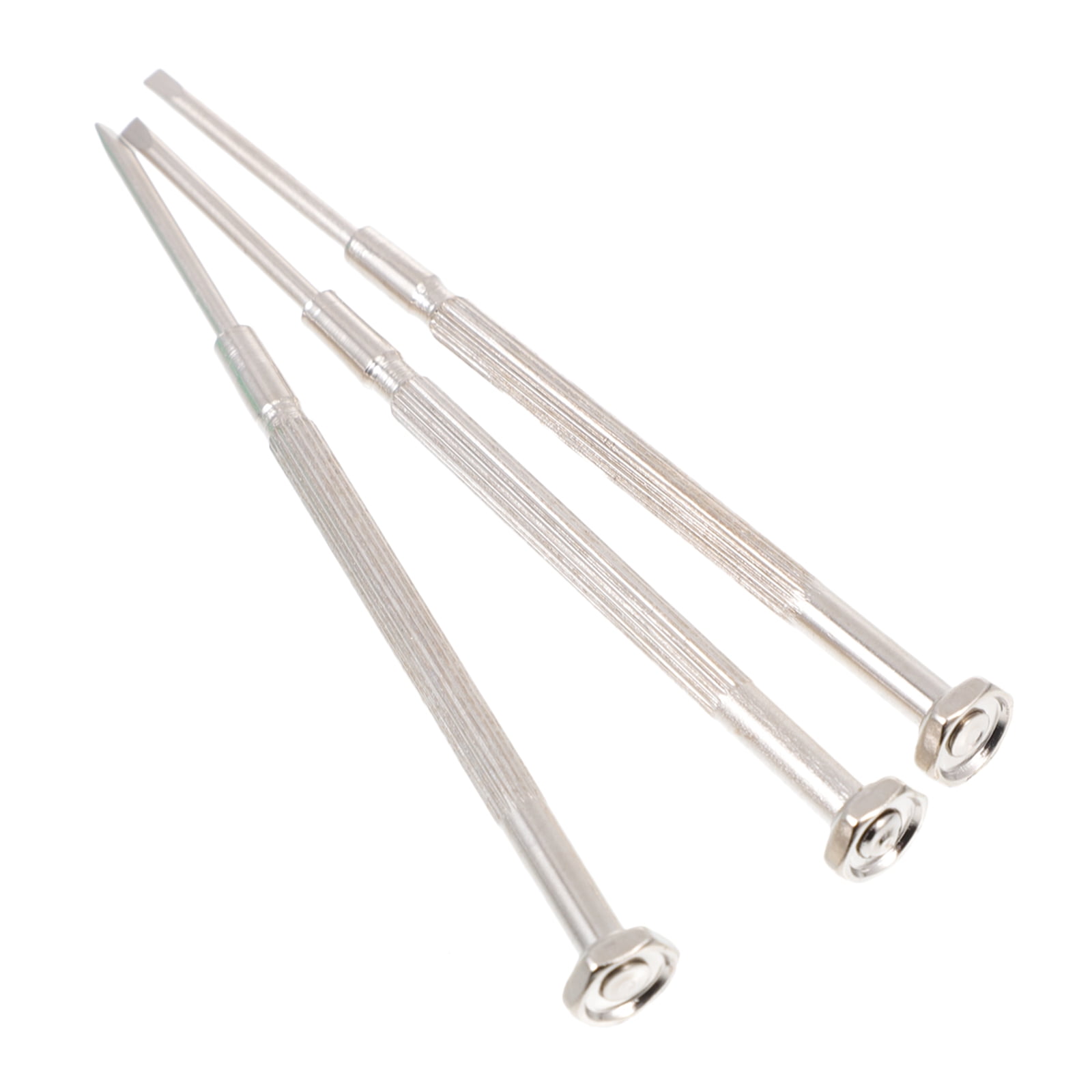 HEMOTON Saxophone Screwdriver Set for Music Instrument Repair Metal Silver Lightweight Practical Safe Small Size 3Pcs