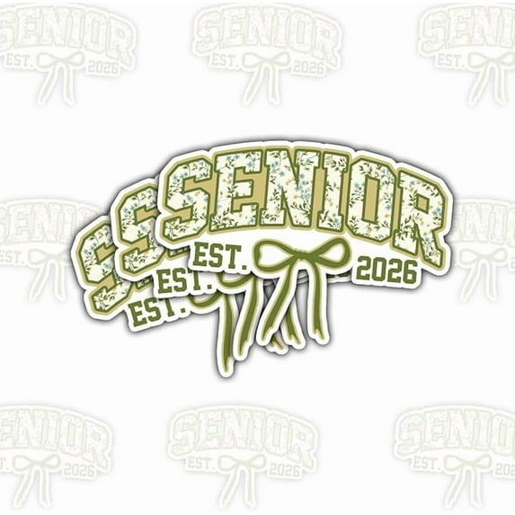 3Pcs Class of 2026 Sticker, Senior 2026 Graduation Sticker, High School College Gift, Class of 2026 Stickers, Graduation 2026 Car Decal for Laptop Water Bottle Phone Case 3"