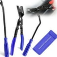 thumbnail image 1 of 3Pcs Clip Pliers Set Fastener Removal Tool Car Trim Rivet Removal Puller Pry Bar Plier Door Trim Rivets Clips Fastener Remover Repair Kit for Automotive Door Panel Upholstery Dashboard Blue, 1 of 8