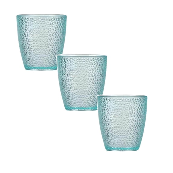 3Pcs Colored Drinking Glasses, Reusable Acrylic Drinking Cups, Stackable Juice Glasses Drinkware, Unbreakable Water Tumblers, Bpa Free, Dishwasher Safe