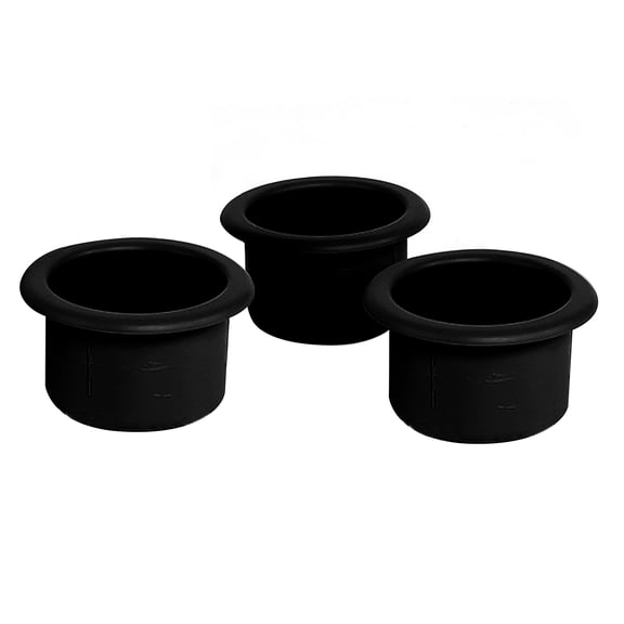 3Pcs Compact Car Cup Holders for Bottles, Cups, and Small Items Holding Accessory