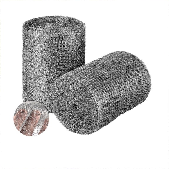 3Pcs Copper Mesh For Slugs, Yannianjz Copper Mesh Slug Barrier, Double Braided Rust Proof Metal Plant Protection, Garden Slug Fence for Vegetables, Fruit, Flower Beds