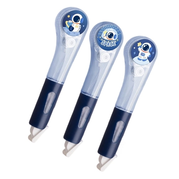 3Pcs Correction Tape Roller 6mx5mm for Note Taking Writing Journaling Total 18m