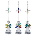 thumbnail image 1 of Kitandove 3Pcs Crystal Angel Pendant Window Ornaments for Home and Dorm Decor, 1 of 7
