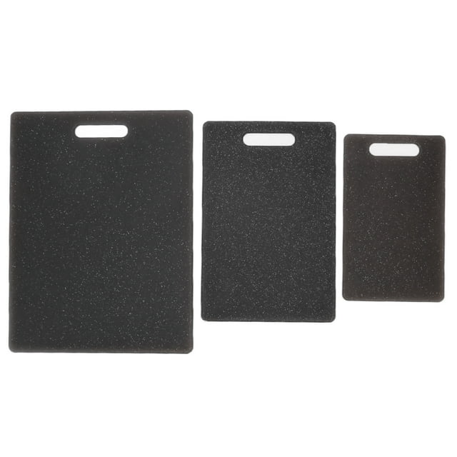 3Pcs Cutting Board Set Imitation Marble Pattern DoubleSided Chopping