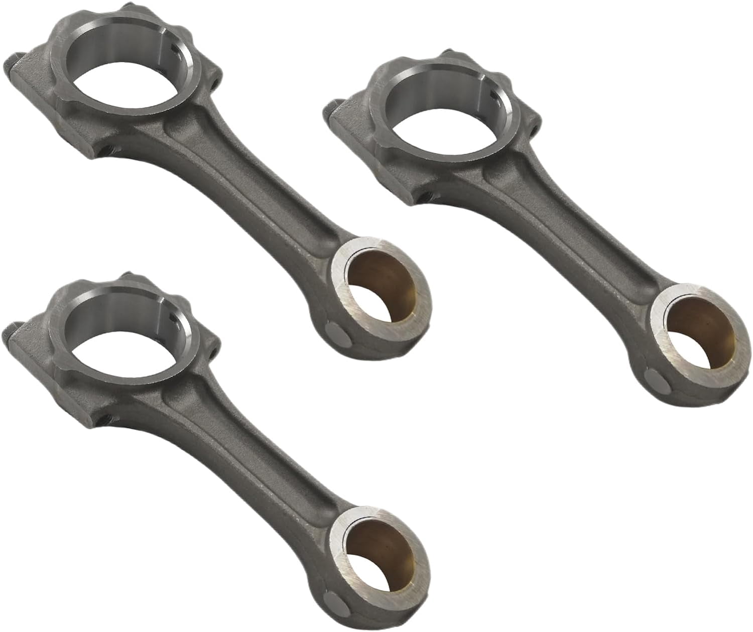 3Pcs D1703 Connecting Rod For Kubota D1703 D1703E Engine L2501D L2501F ...