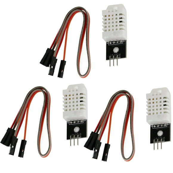 3Pcs Digital Temperature Humidity Sensor Compatible with DHT22 AM2302 For Arduino NEW