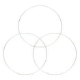 thumbnail image 1 of 3Pcs Diy Jewelry Wall Decoration Iron Ring Pendant Large Circle Welding Ring Silver Iron Ring, 1 of 9