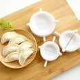 thumbnail image 1 of 3Pcs Dumplings Maker, Dumpling Tools, Different Sizes of Dumpling Mold, Perfect for Making Hand pies, Dumplings, Ravioli, Calzones, 1 of 8