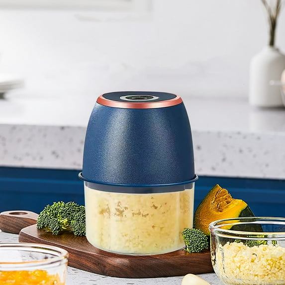 3Pcs Electric Garlic Chopper under $5! Yannianjz Electric Garlic Masher, Garlic Grinder, Stainless Steel Garlic Crusher, Handheld Garlic Press, Mini Chopper, Kitchen Tool, Garlic Peeler