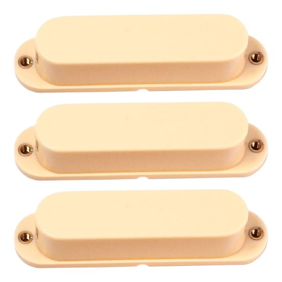 3Pcs Electric Guitar Pickup Covers Pickup Protective Covers Replacement Plastic Pickup Covers Parts