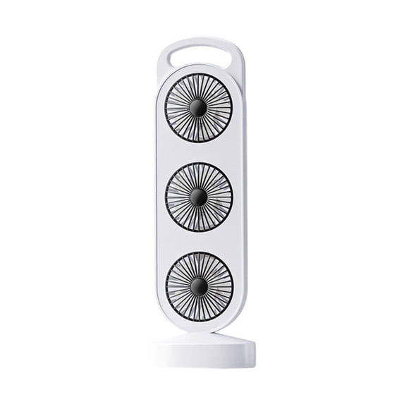 3Pcs Fan Portable Rechargeable Cooling 3-Speeds Fan, Personal Air Conditioner, Air Cooler for Room, Mister Portable Outdoor Cooling Fans that Blow Cold Air for Travel Home Office And Bedroom Use