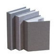 thumbnail image 1 of 3Pcs Faux Books for Decoration, Linen Fake Book Boxes Blank Stacked Decor Books for DIY Crafts Hotel Entryway Bookshelf Coffee Table, fenze Decorative Boxes (Dark Gray,S&M&L), 1 of 7