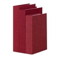 thumbnail image 1 of 3Pcs Faux Books for Decoration, Linen Fake Book Boxes Blank Stacked Decor Books for DIY Crafts Hotel Entryway Bookshelf Coffee Table, fenze Decorative Boxes (Red,S&M&L), 1 of 7