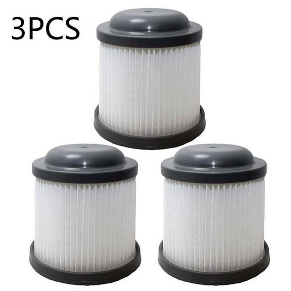 3Pcs Filter For BlackDecker DustBuster PVF110 PHV1210 PV1020L PD11420L PHV1810 1820LF/G Vacuum Cleaner Replacement