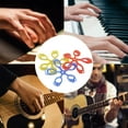 thumbnail image 1 of 3Pcs Finger Tension Trainer Set for Guitar Piano Players Hand Grip Strengthener Ergonomic Finger Exercise Tool for Rehabilitation and Dexterity Improvement in Yellow Red Blue, 1 of 9