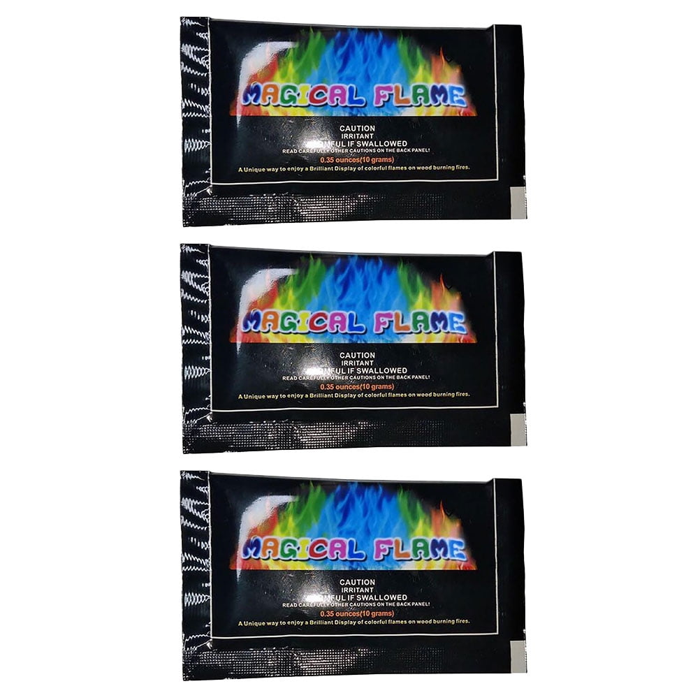 3Pcs Fire Color Change Indoor Fire Colorant Party Flame Color Change