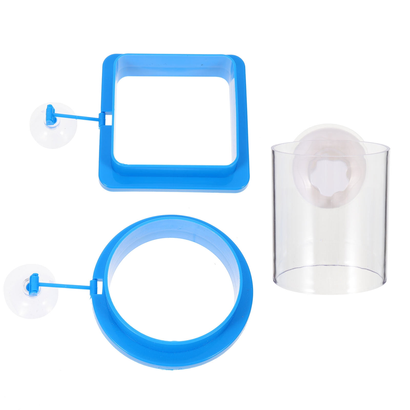 3Pcs Fish Feeding Rings Floating Fish Feeder Rings Fish Feeding Circles Fish Tank Fish Feeders